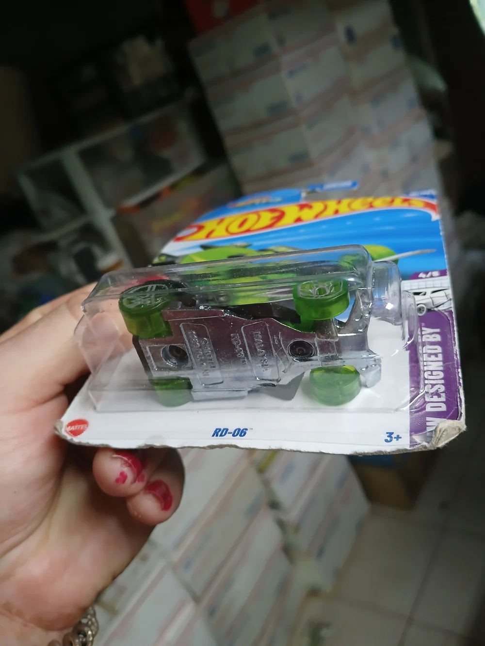 2025 Hot Wheels RD-06 (#105/250) from the HW Designed By series (4/5),